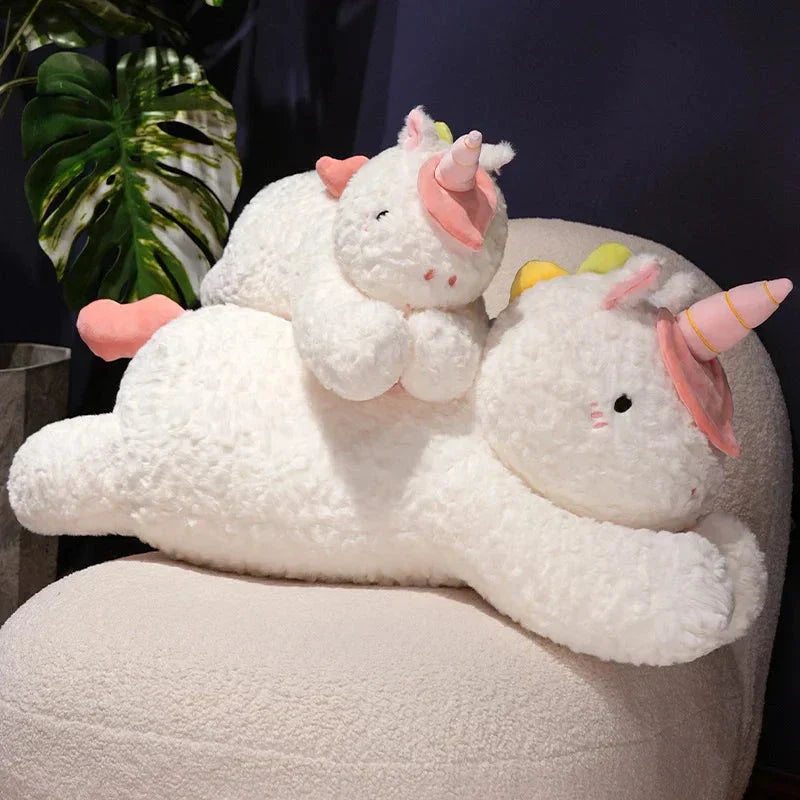 BowLift | Kawaii Giant Chibi White Unicorn Plushie