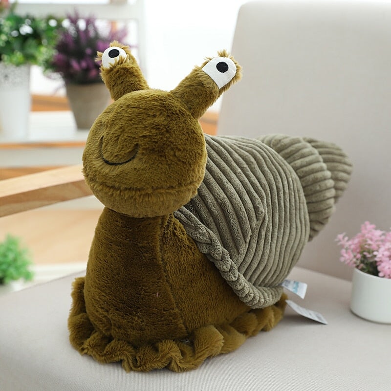 BowLift | Kawaii Green Snail Plushie