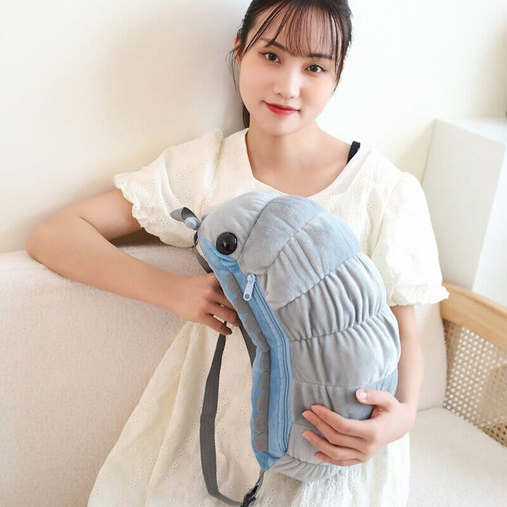 BowLift | Kawaii Isopod Plush Backpack