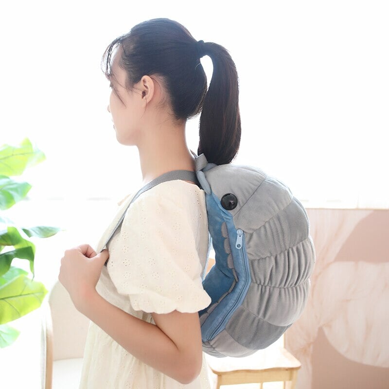 BowLift | Kawaii Isopod Plush Backpack