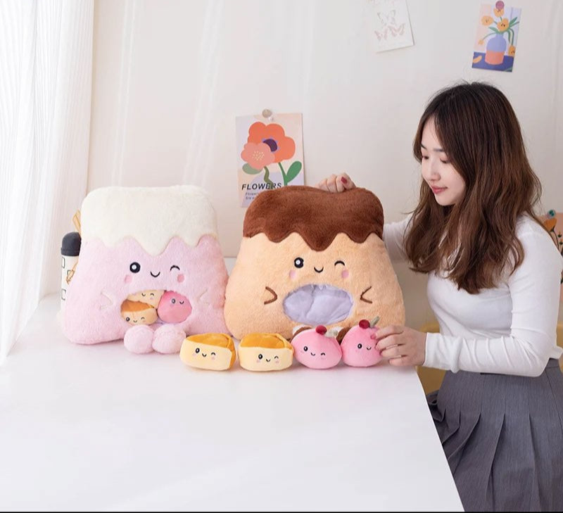 BowLift | Kawaii Mountain Desserts Candy Bag Plushies