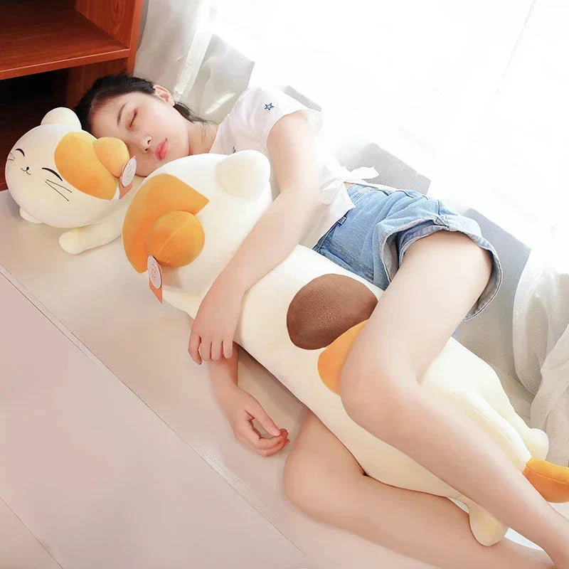 BowLift | Kawaii Neeko Spotted Ginger Cat Plushie