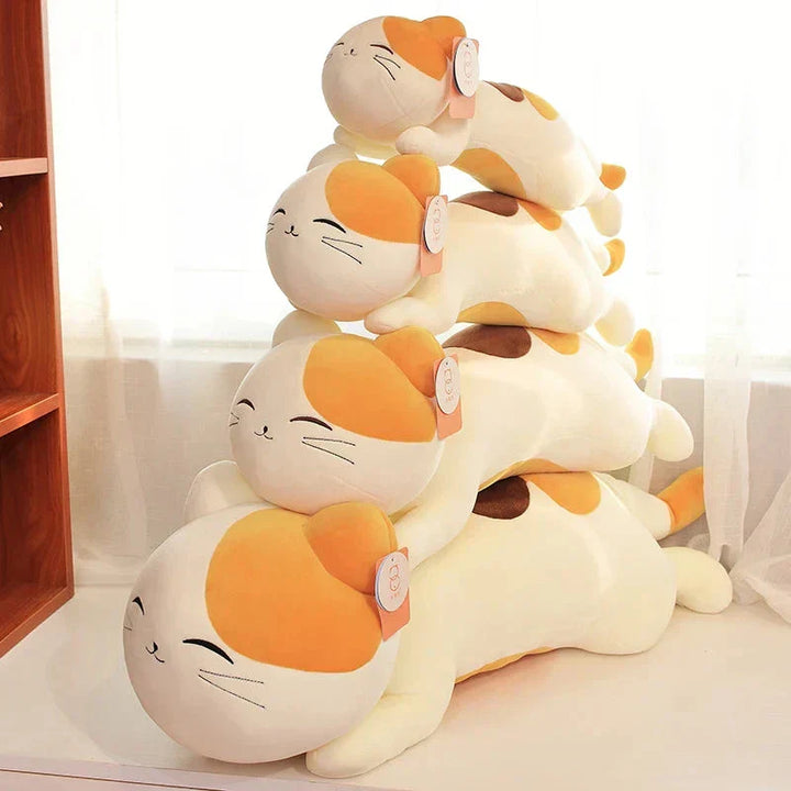 BowLift | Kawaii Neeko Spotted Ginger Cat Plushie