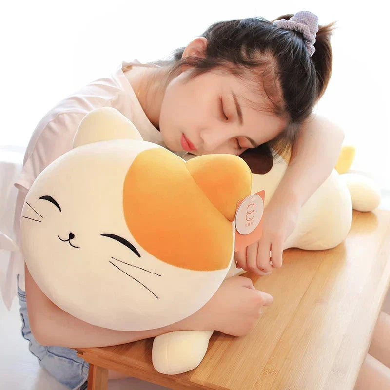 BowLift | Kawaii Neeko Spotted Ginger Cat Plushie