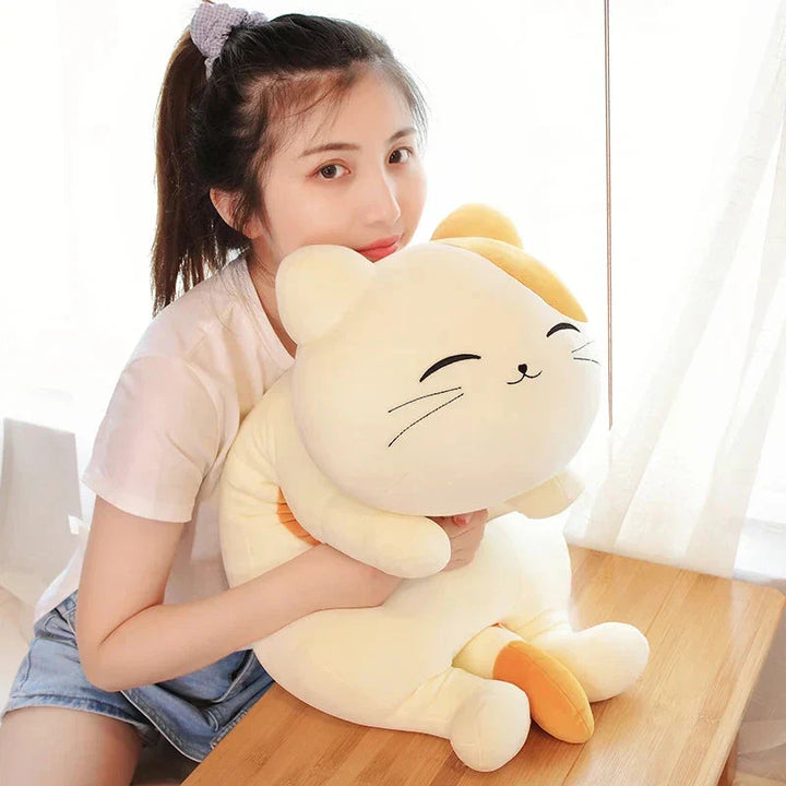 BowLift | Kawaii Neeko Spotted Ginger Cat Plushie