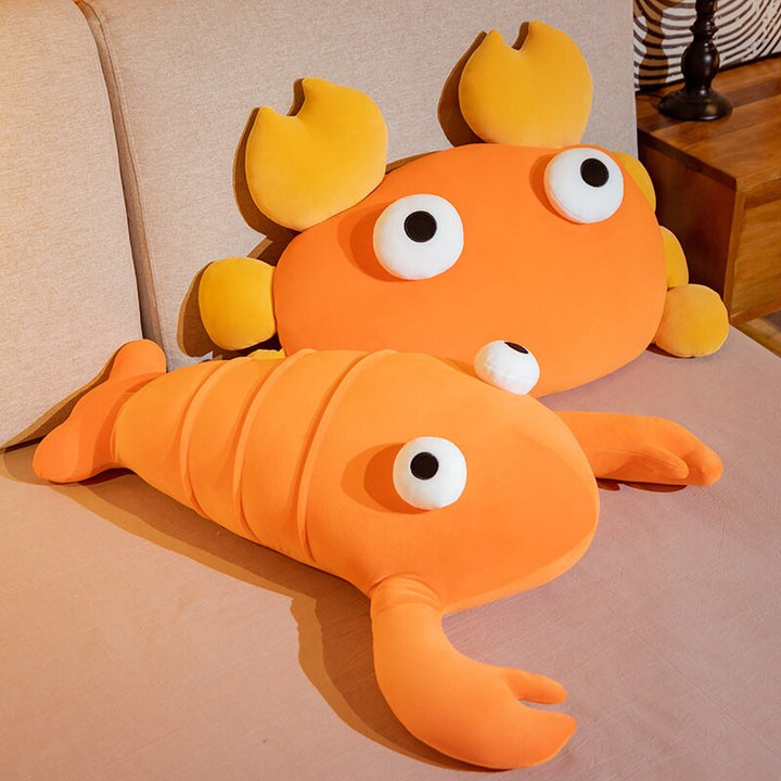 BowLift | Kawaii Orange Crab & Lobster Plushie