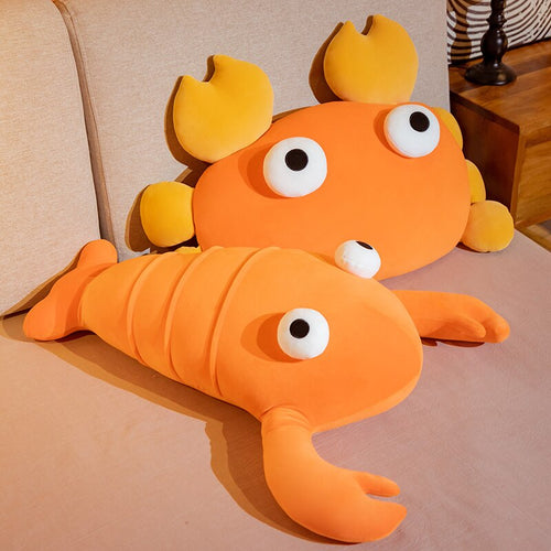 BowLift | Kawaii Orange Crab & Lobster Plushie