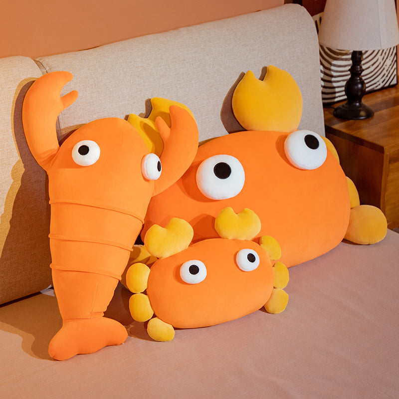 BowLift | Kawaii Orange Crab & Lobster Plushie