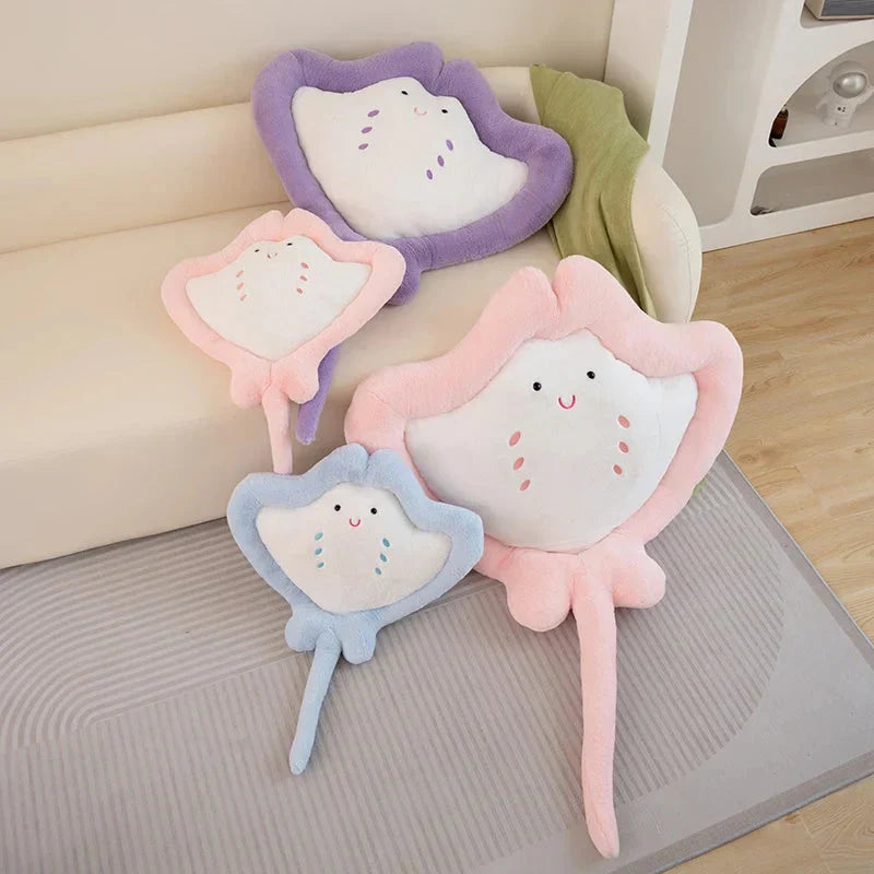 BowLift | Kawaii Pastel Fluffy Stingray Plushies