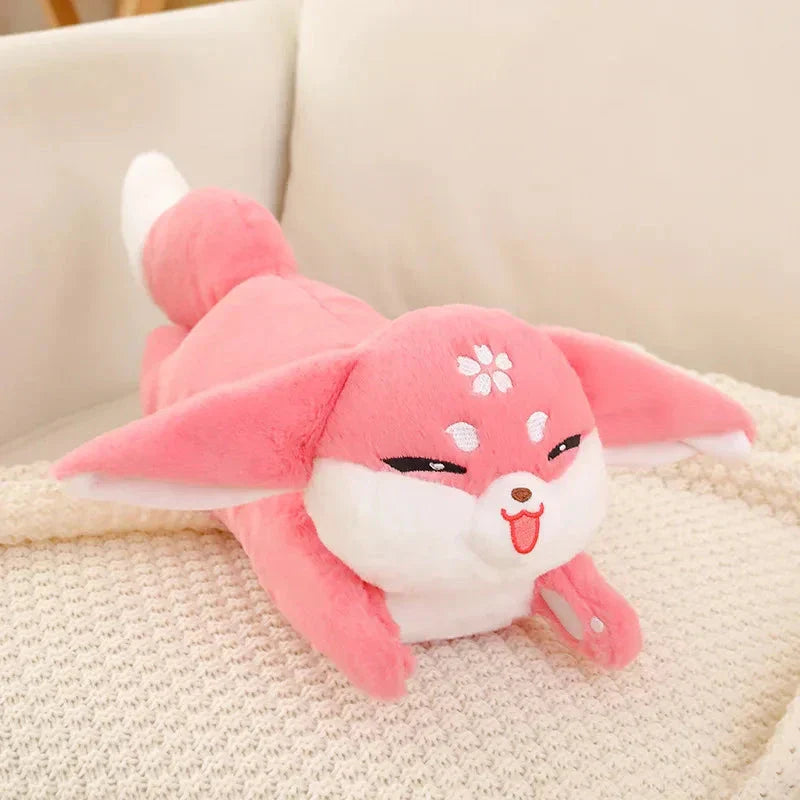 BowLift | Kawaii Pink Fox Sakura Plushie