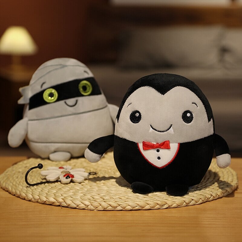 BowLift | Kawaii Skeleton Pumpkin Zombie Frankenstein Vampire Halloween Plushies
