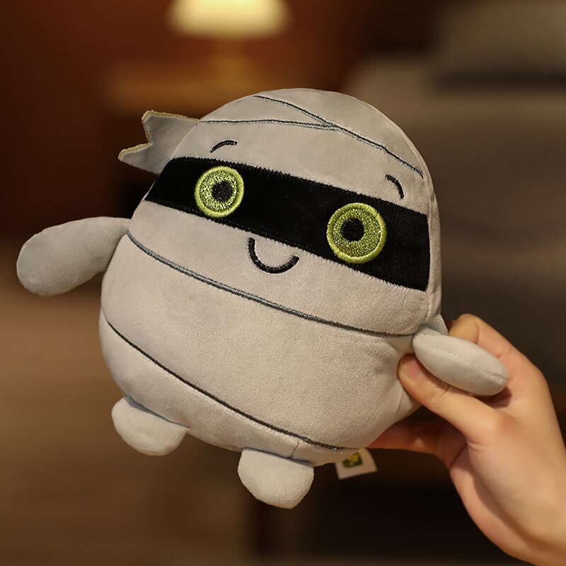 BowLift | Kawaii Skeleton Pumpkin Zombie Frankenstein Vampire Halloween Plushies