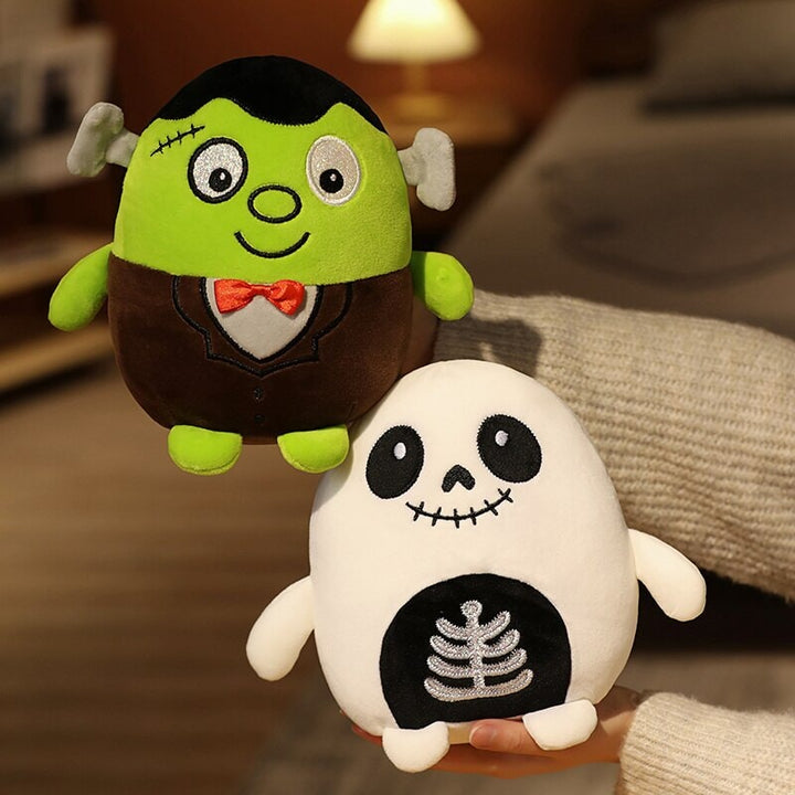 BowLift | Kawaii Skeleton Pumpkin Zombie Frankenstein Vampire Halloween Plushies