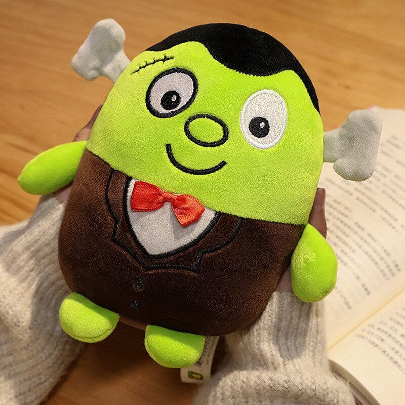 BowLift | Kawaii Skeleton Pumpkin Zombie Frankenstein Vampire Halloween Plushies
