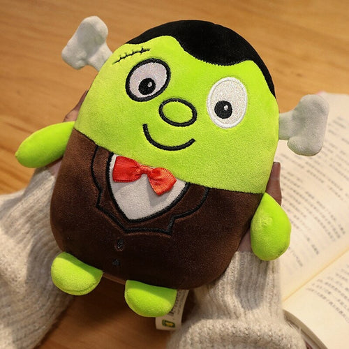 BowLift | Kawaii Skeleton Pumpkin Zombie Frankenstein Vampire Halloween Plushies
