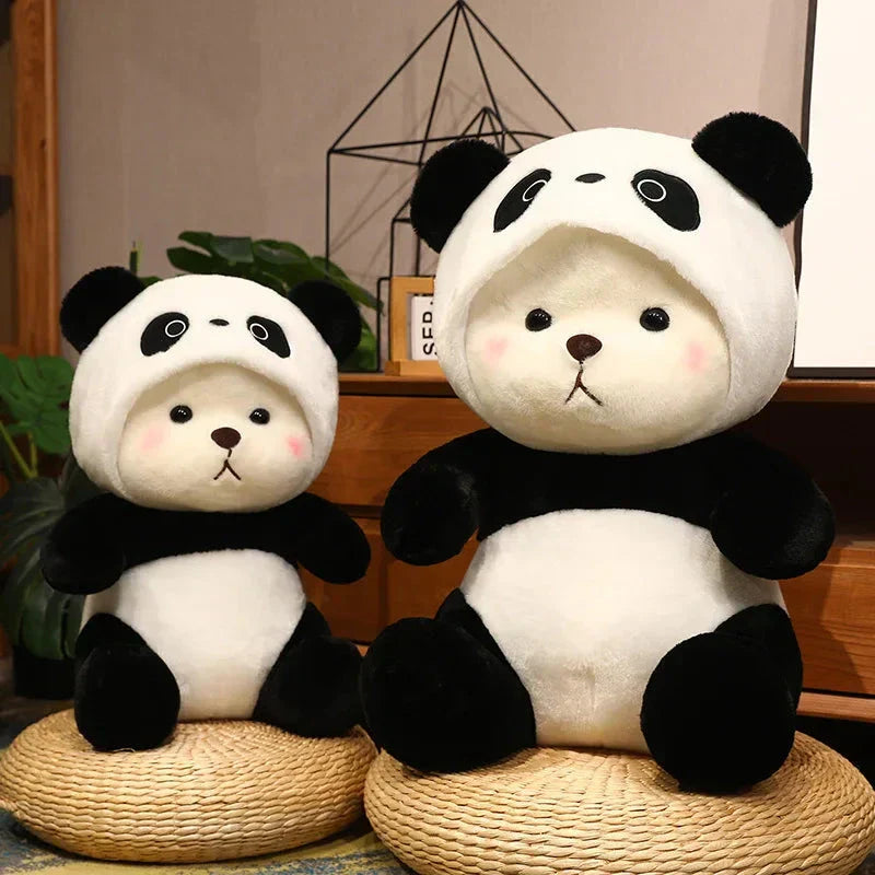 BowLift | Kawaii White Bear Panda Outfit Plushie