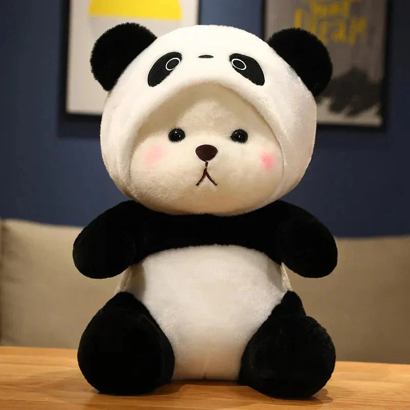 BowLift | Kawaii White Bear Panda Outfit Plushie