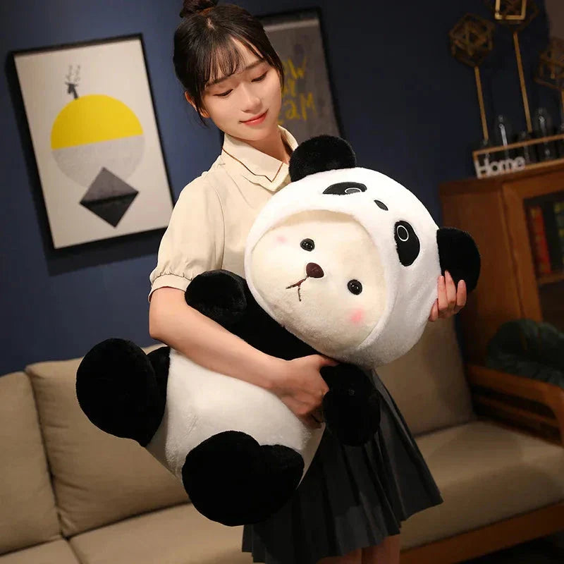 BowLift | Kawaii White Bear Panda Outfit Plushie