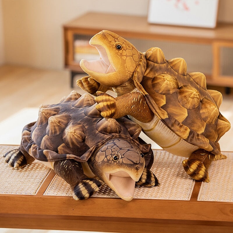 BowLift | Large Lifelike Snapping Turtle Plushie
