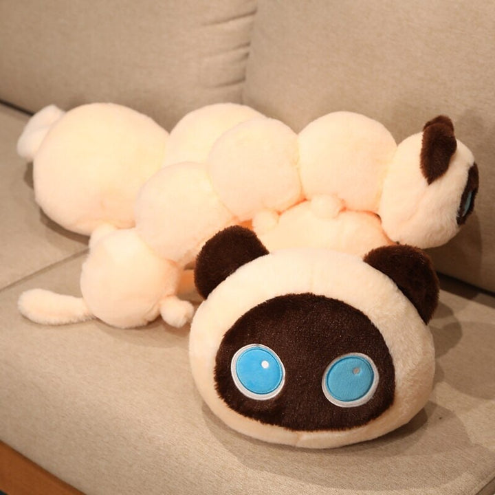 BowLift | Long Fluffy Cat Caterpillar Plushies