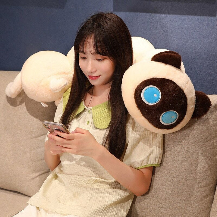 BowLift | Long Fluffy Cat Caterpillar Plushies