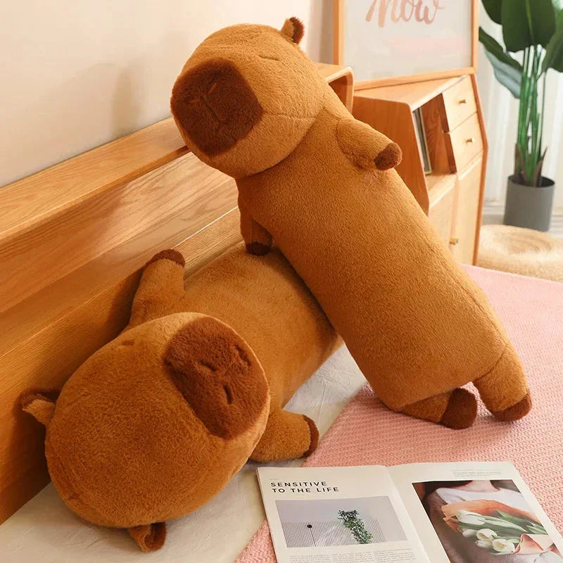 BowLift | Long Fluffy Cute Capybara Plushies