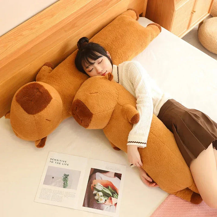 BowLift | Long Fluffy Cute Capybara Plushies