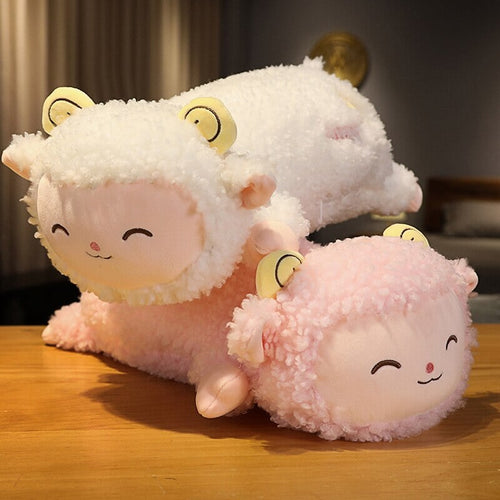BowLift | Long Fluffy 'Happy' Alpaca Llama Plush