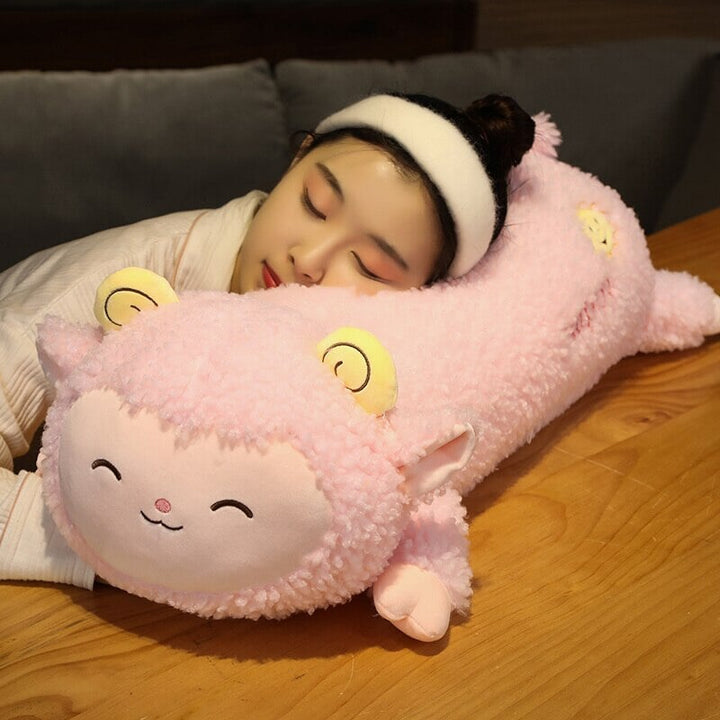 BowLift | Long Fluffy 'Happy' Alpaca Llama Plush