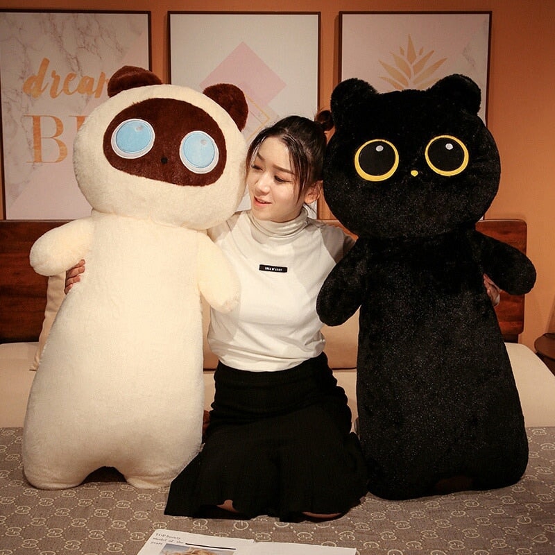 BowLift | Long Fluffy Huge Cat Family Plushies