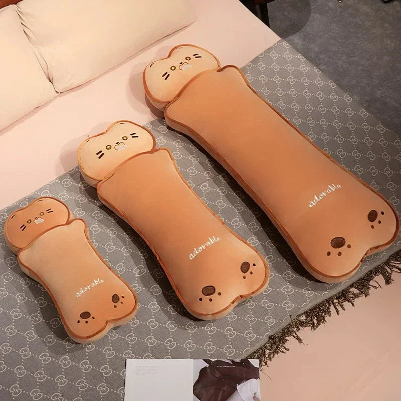 BowLift | Long Kawaii Cat Bear Bread Plushies