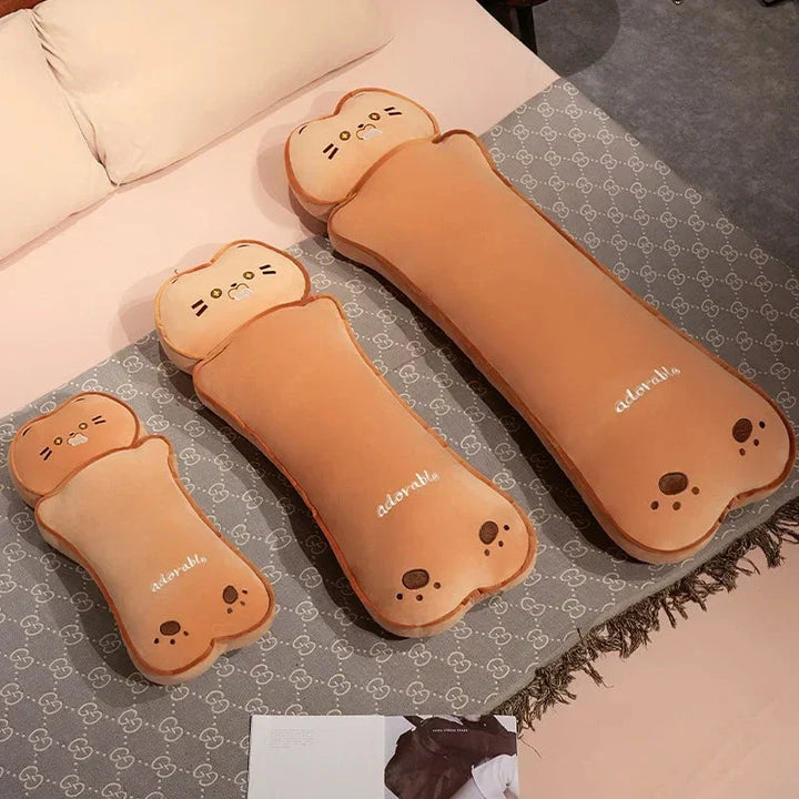 BowLift | Long Kawaii Cat Bear Bread Plushies