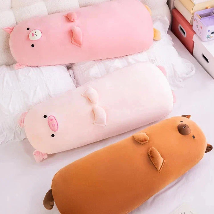 BowLift | Long Snuggle Buddies Capybara Alpaca Pig Plushie