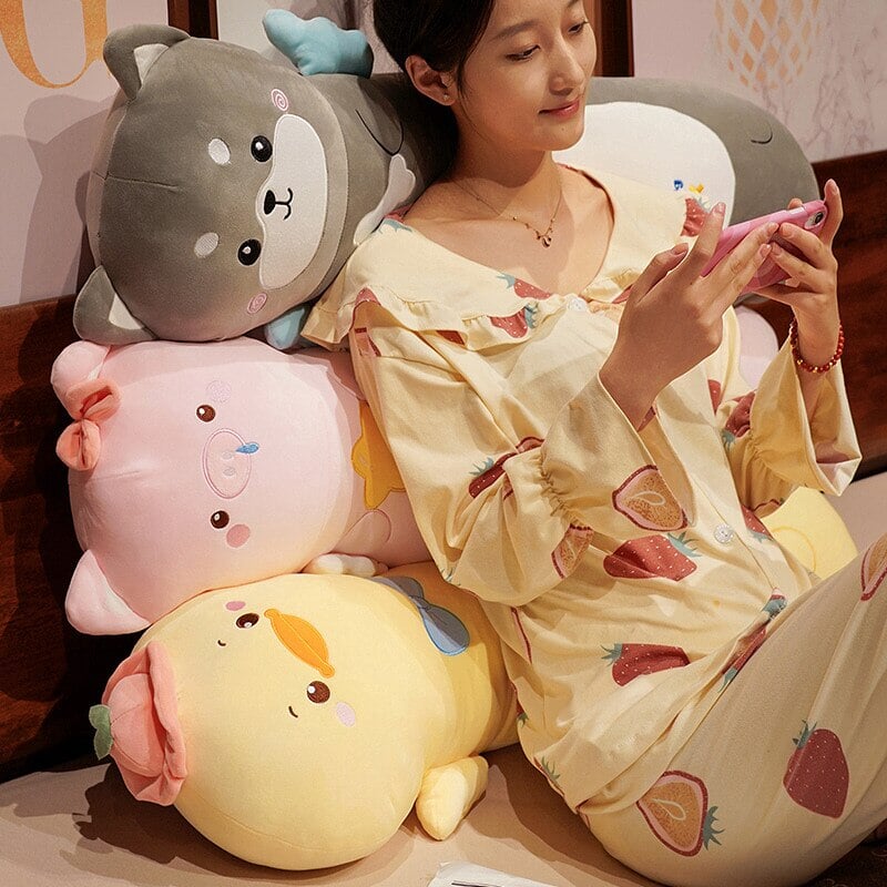 BowLift | Long Snuggly Angel Buddy Plushies