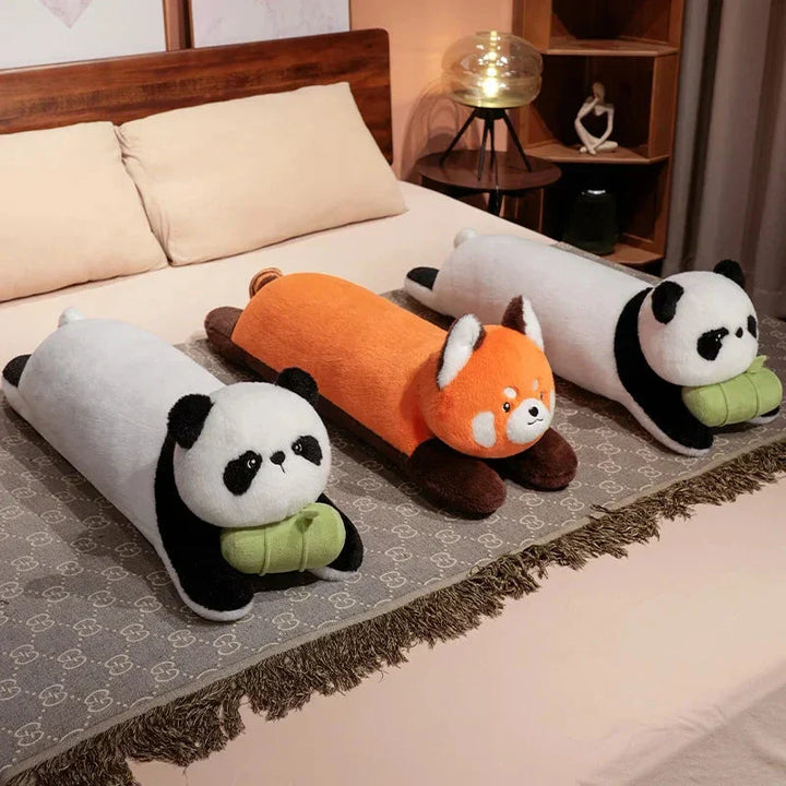 BowLift | Long Snuggly Fluffy Red Panda Plushies