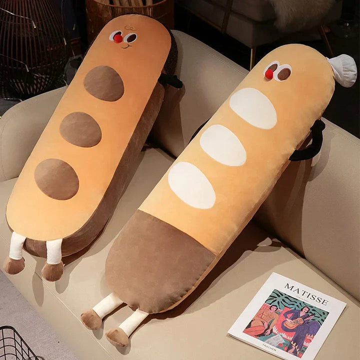 BowLift | Long Snuggly Funny Baguette Bread Plushies