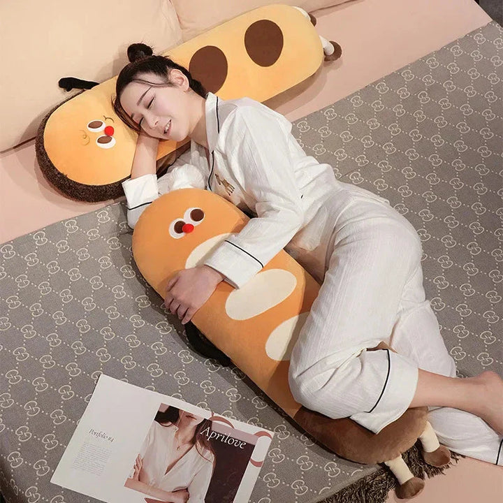 BowLift | Long Snuggly Funny Baguette Bread Plushies