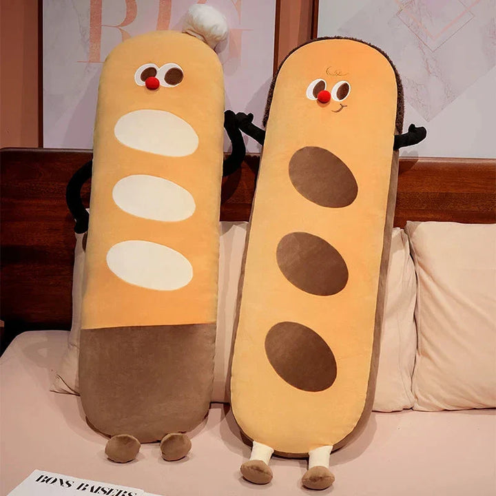 BowLift | Long Snuggly Funny Baguette Bread Plushies
