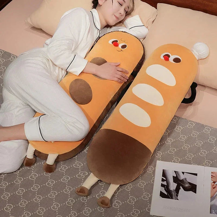 BowLift | Long Snuggly Funny Baguette Bread Plushies