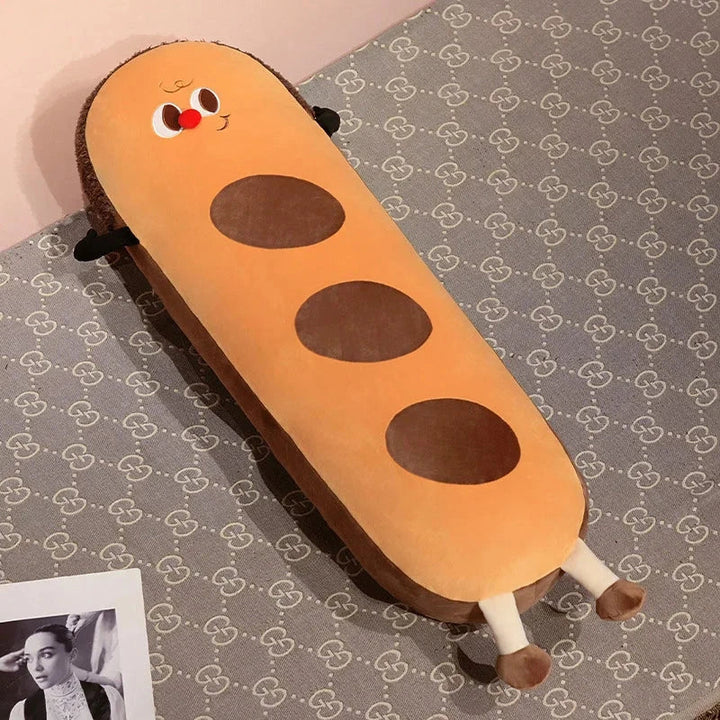 BowLift | Long Snuggly Funny Baguette Bread Plushies