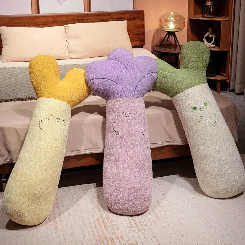 BowLift | Long Snuggly Giant Vegetable Plushies