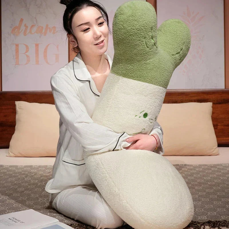 BowLift | Long Snuggly Giant Vegetable Plushies