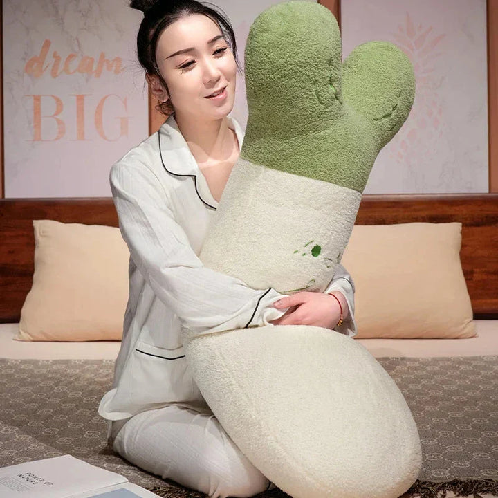 BowLift | Long Snuggly Giant Vegetable Plushies