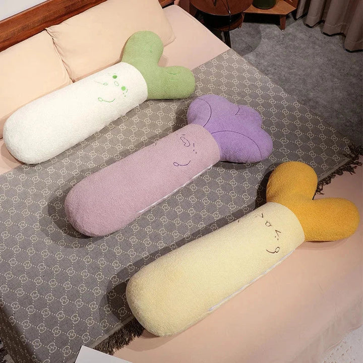 BowLift | Long Snuggly Giant Vegetable Plushies