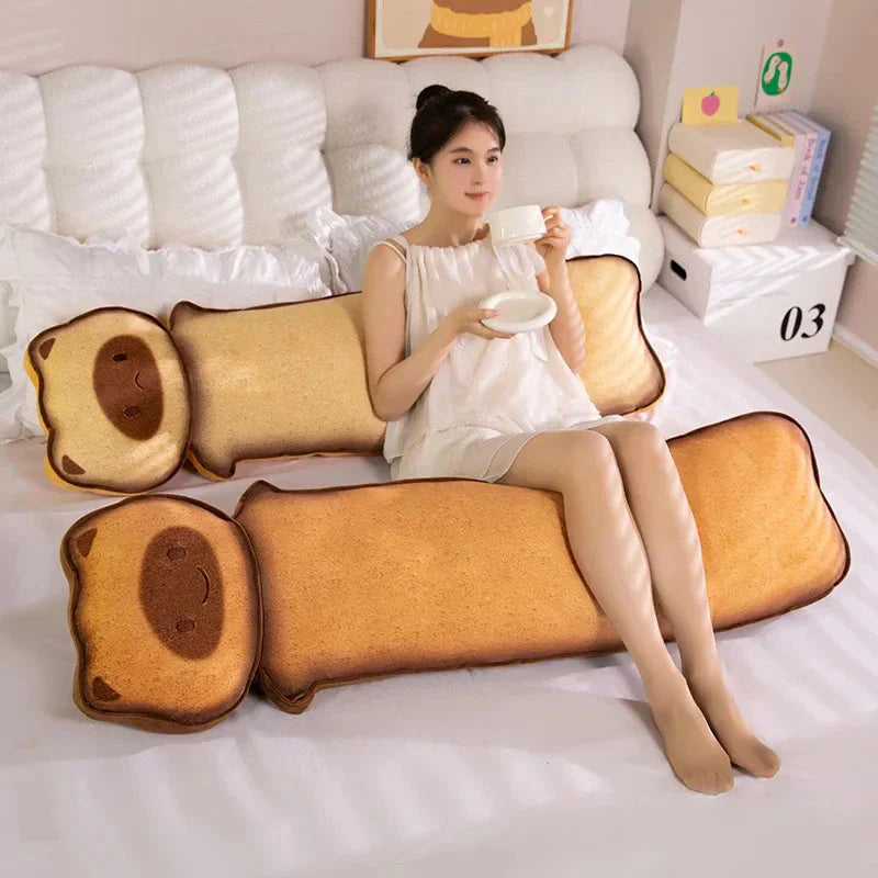 BowLift | Long Snuggly Toasted Cat Plushies
