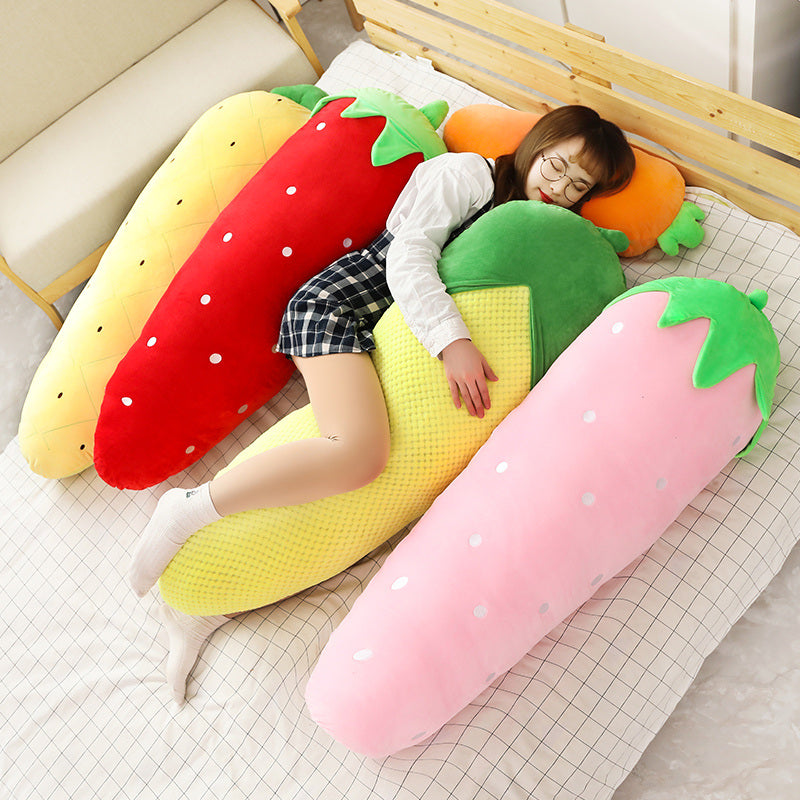 BowLift | Long Snuggly Vegetables Fruits Plushie Collection