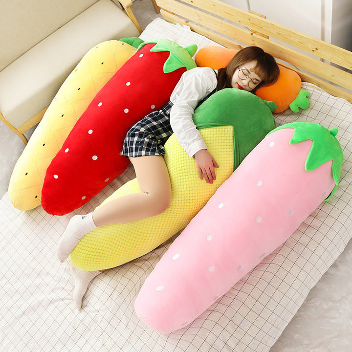 BowLift | Long Snuggly Vegetables Fruits Plushie Collection