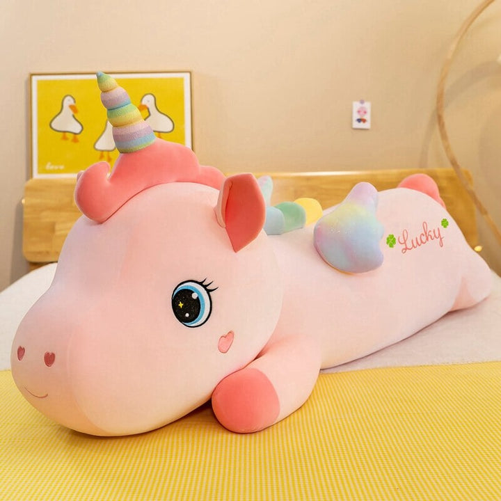 BowLift | Lucky the Long Pink Unicorn Plushie
