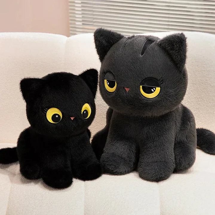 BowLift | Luna & Misty the Fluffy Sitting Cat Plushies