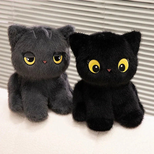 BowLift | Luna & Misty the Fluffy Sitting Cat Plushies